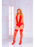 All Night Romp Teddy STM-11052P-Red-OS (BX)